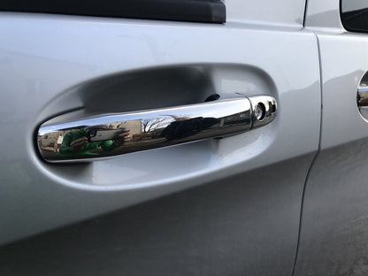 Pads on the handles (4 PCs., stainless.) for Mercedes Vito / V-class W447 2014↗ year - image 2