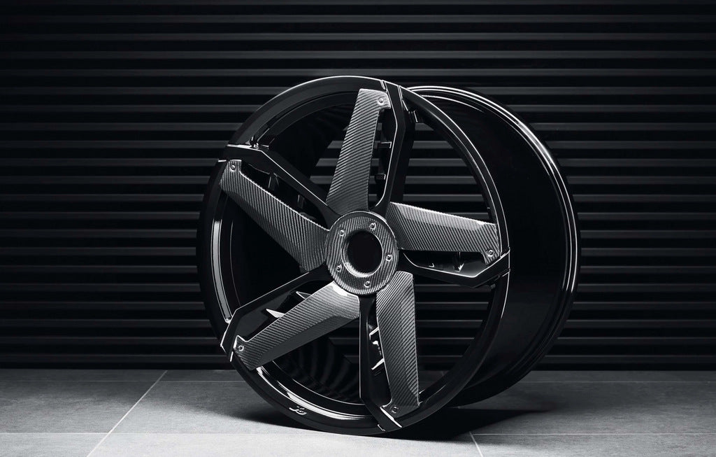 Forged wheels with carbon inserts R20/R21/R22 (LT-Designs, 4 pcs) for BMW X6 G06 2019- - image 4