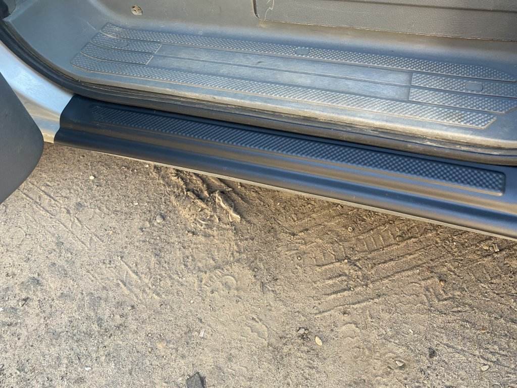 Door sills EuroCap (2 PCs, ABS) for Mercedes Viano 2004-2014 - Reelken Auto