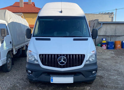 GT Panamericana Chrome Front Grille (2013-2018) for Mercedes Sprinter W906 2006-2018 - Reelken Auto