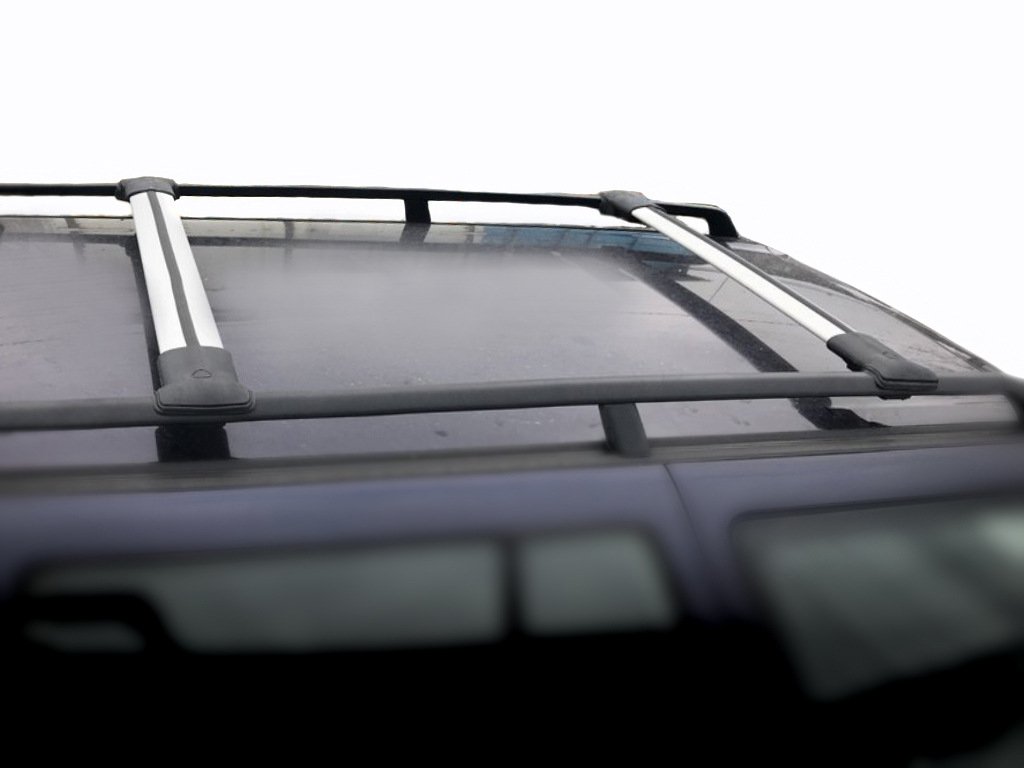 Crossbars for standard roof rails without lock Can V1 (2 pcs) for Dacia Logan MCV 2004-2014 - image 5