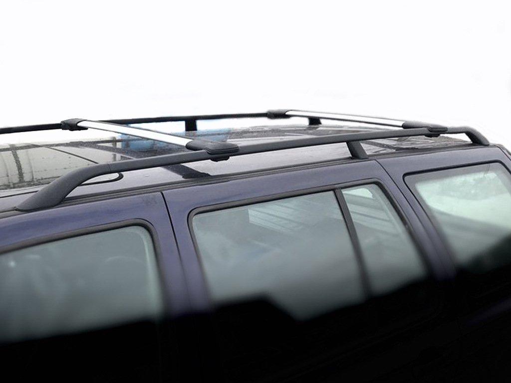 Crossbars for standard roof rails without lock Can V1 (2 pcs) for Daihatsu Terios 2006-2017 - image 7