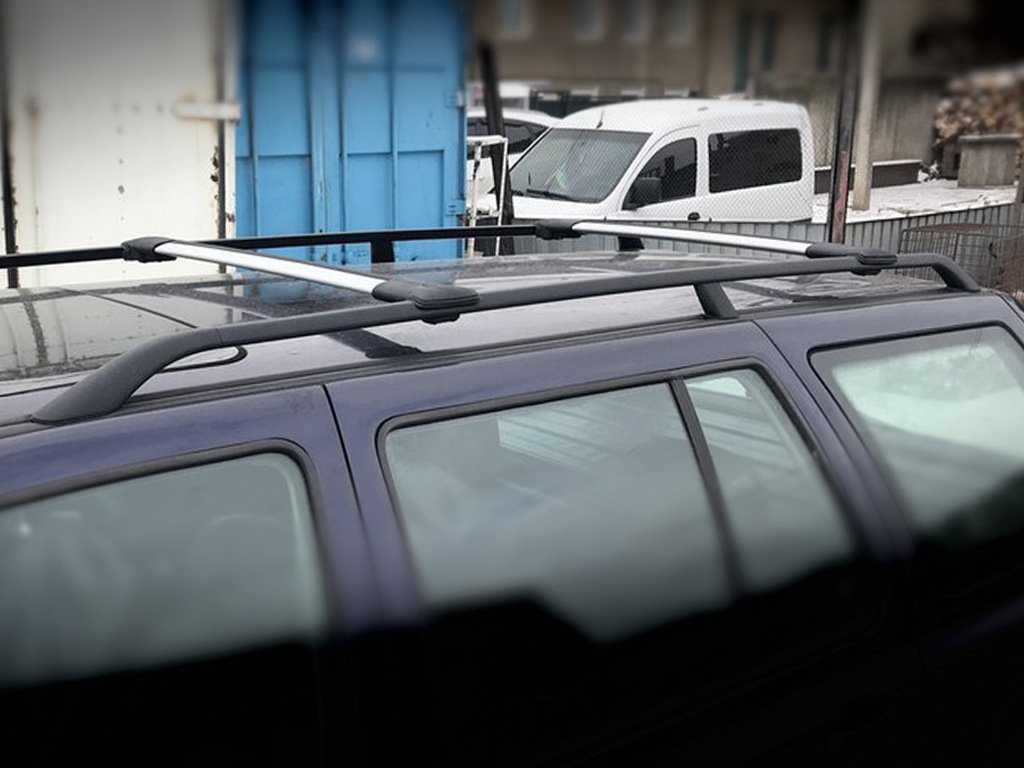 Crossbars for standard roof rails without lock Can V1 (2 pcs) for Volkswagen Golf 7/E-Golf 2012-2020 - image 6