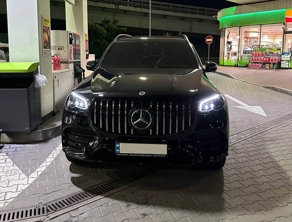 Front grille 2019-2023 (GT Panamericana) for Mercedes GLS X167 - Reelken Auto