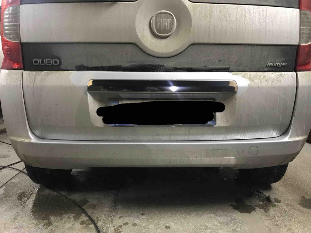 Chrome trim above license plate (stainless steel) for Fiat Fiorino/Qubo 2008-2024 - image 6