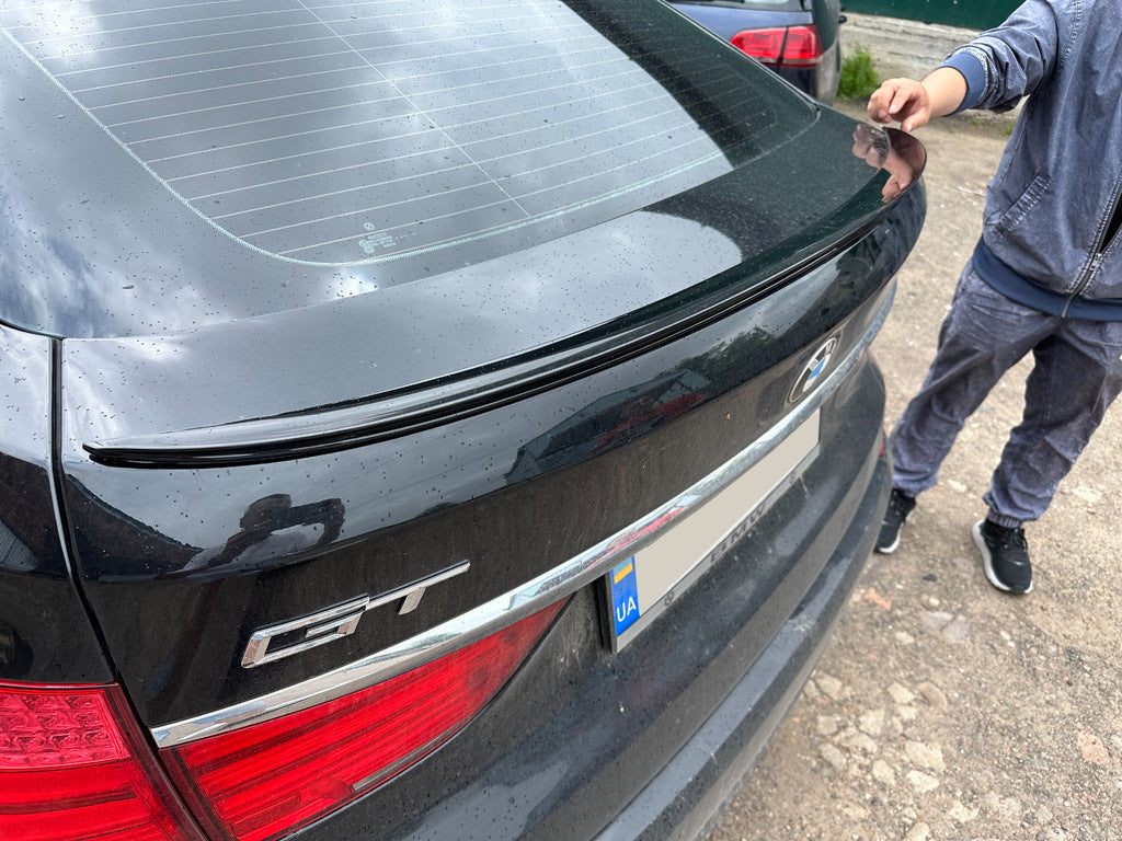 Rear Spoiler LIP Sunplex (for F07 2009-2013, black) for BMW 5 Series F-10/11/07 2010-2016 - image 2