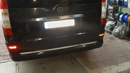 Trunk Lid Trim Stainless Steel for Mercedes Viano 2004-2014 - image 5