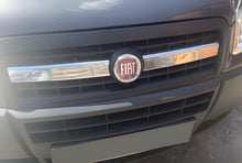 Chrome Grille Covers (2 pcs, Stainless Steel) for Fiat Doblo I 2005-2010 - image 1