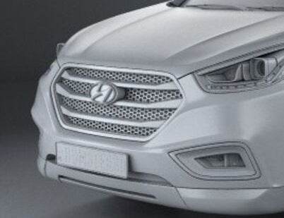 Chrome lining for Tucson Korea 2013-2015 (ABS) for Hyundai IX-35 2010-2015 - Reelken Auto