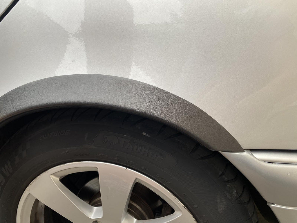 Fender flares (4 pcs, black, ABS plastic) for Mercedes C-class W202 1993-2001 - image 3