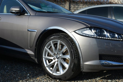 Stainless Steel Fender Trim (4 pcs) for Jaguar XF 2009-2016 - image 2