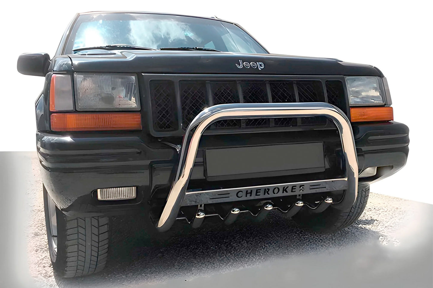 Bull Bar WT004 Stainless Steel for Jeep Grand Cherokee WJ 1999-2004 - image 1