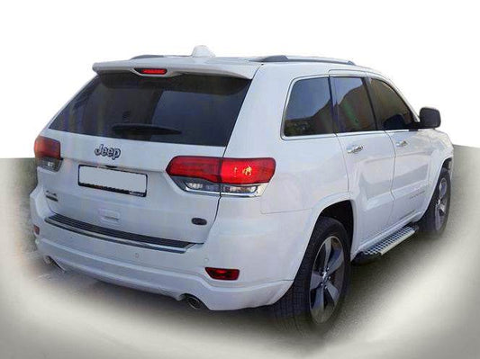Side sills Allmond Grey (2 pieces, aluminum) for Jeep Grand Cherokee WK2 2010-2021 - Reelken Auto