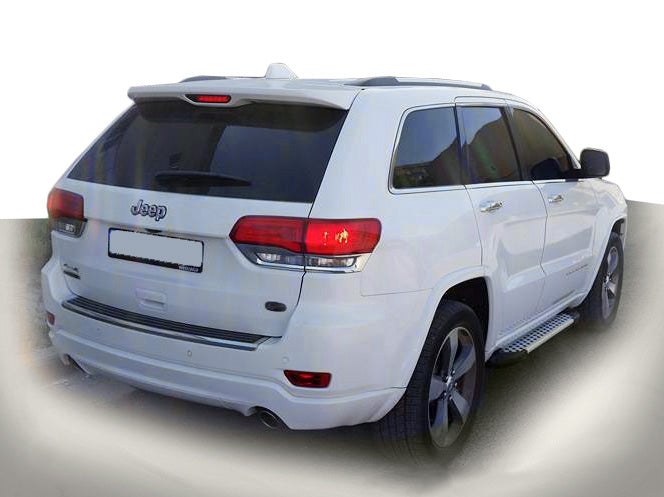 Side Steps Allmond Grey (2 pcs, Aluminum) for Jeep Grand Cherokee WK2 2010-2021 - image 1