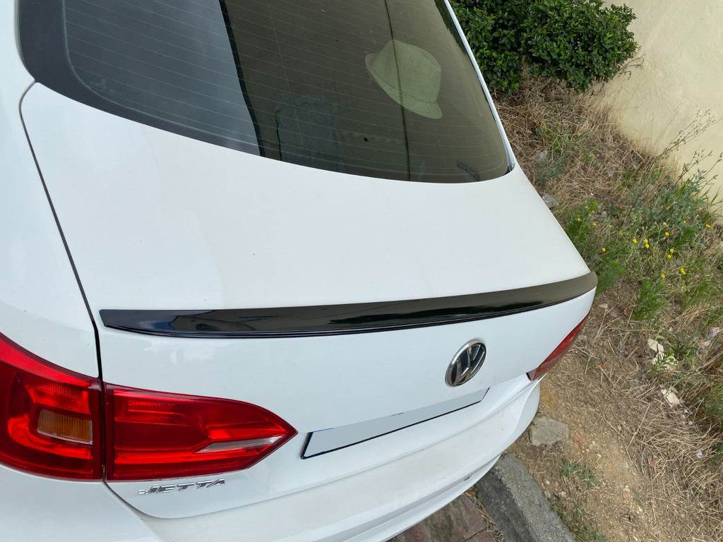Spoiler LIP (Sunplex, black) (115.8cm * 6.3cm) for Volkswagen Jetta 2011-2018 - Reelken Auto