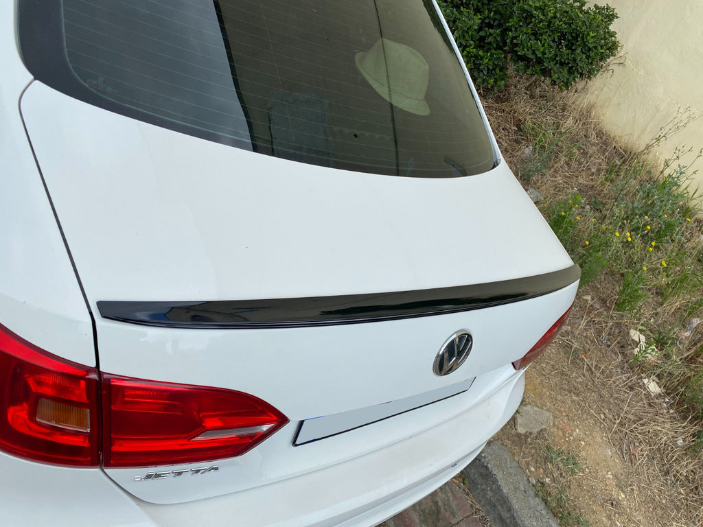 Spoiler LIP (Sunplex, black) (115.8cm x 6.3cm) for Volkswagen Jetta 2011-2018 - image 3