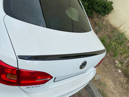 Spoiler LIP (Sunplex, black) (115.8cm x 6.3cm) for Volkswagen Jetta 2011-2018 - image 3