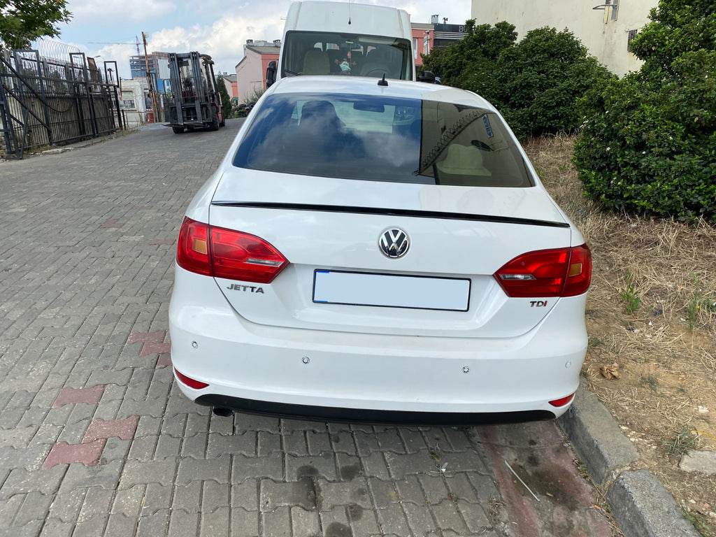 Spoiler LIP (Sunplex, black) (115.8cm * 6.3cm) for Volkswagen Jetta 2011-2018 - Reelken Auto