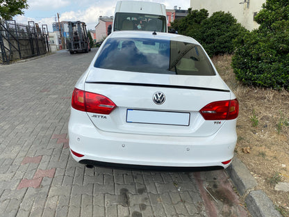 Spoiler LIP (Sunplex, black) (115.8cm x 6.3cm) for Volkswagen Jetta 2011-2018 - image 4