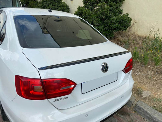 Spoiler LIP (Sunplex, black) (115.8cm * 6.3cm) for Volkswagen Jetta 2011-2018 - Reelken Auto