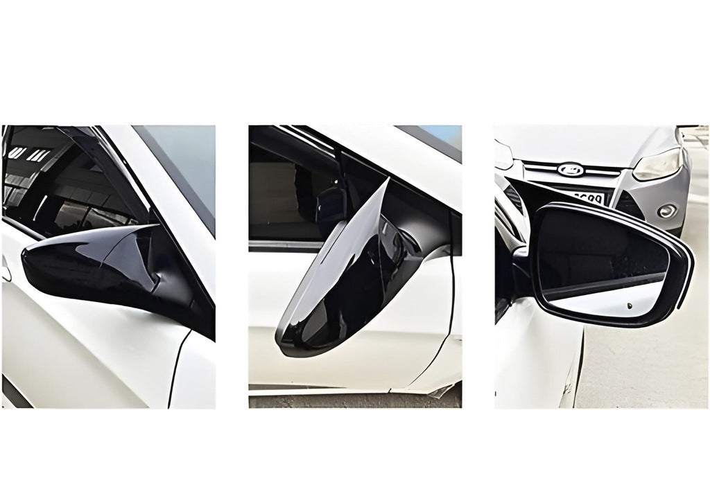 Mirror covers with turn signal cutout BMW-style (2 pcs) for Hyundai I-30 2012-2017 - image 2