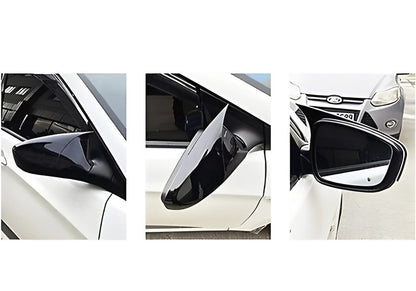 Mirror covers with turn signal cutout BMW-style (2 pcs) for Hyundai Elantra (MD/UD) 2011-2015 - image 2