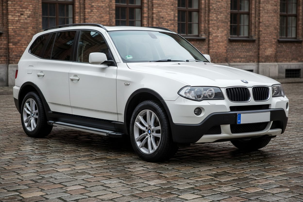 Side Steps Rainbow (2 pcs, Aluminum) for BMW X3 E-83 2003-2010 - image 1