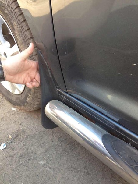 Mud flaps Turkey for Volkswagen Caddy 2015-2020 - image 2