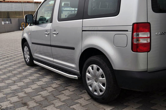 Side Steps Fullmond (2 pcs, aluminum) for Volkswagen Caddy 2004-2010 - image 1