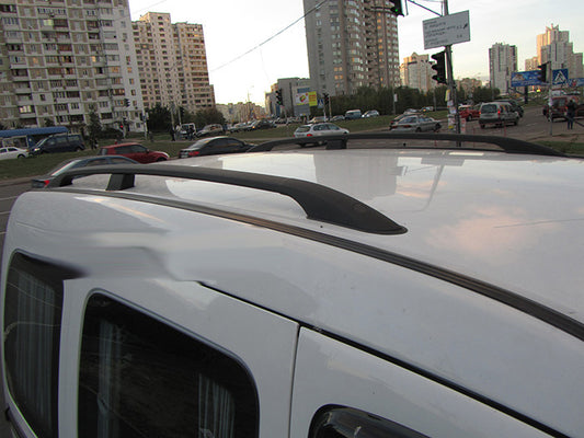 Black Roof Rails for Renault Kangoo 2008-2020 - image 2