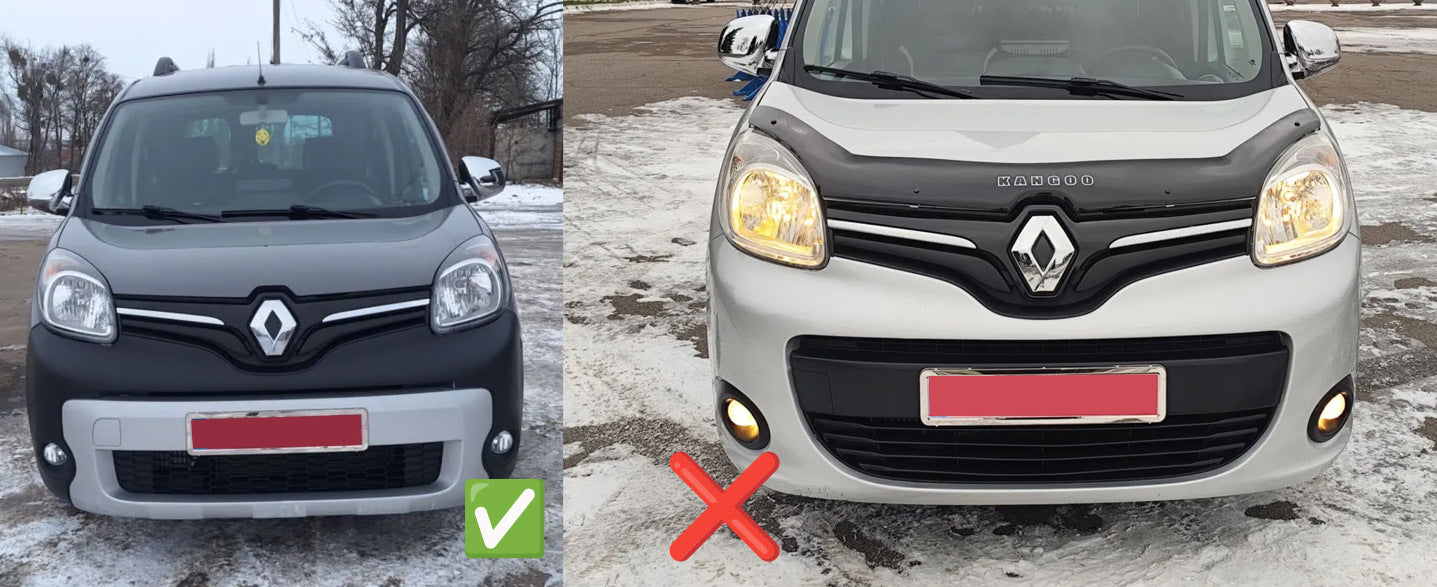 Winter lower grille (2013+) for Renault Kangoo 2008-2020 - image 4