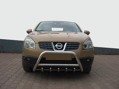 WT003 front arc (stainless) for Nissan Qashqai 2010-2014 - image 2