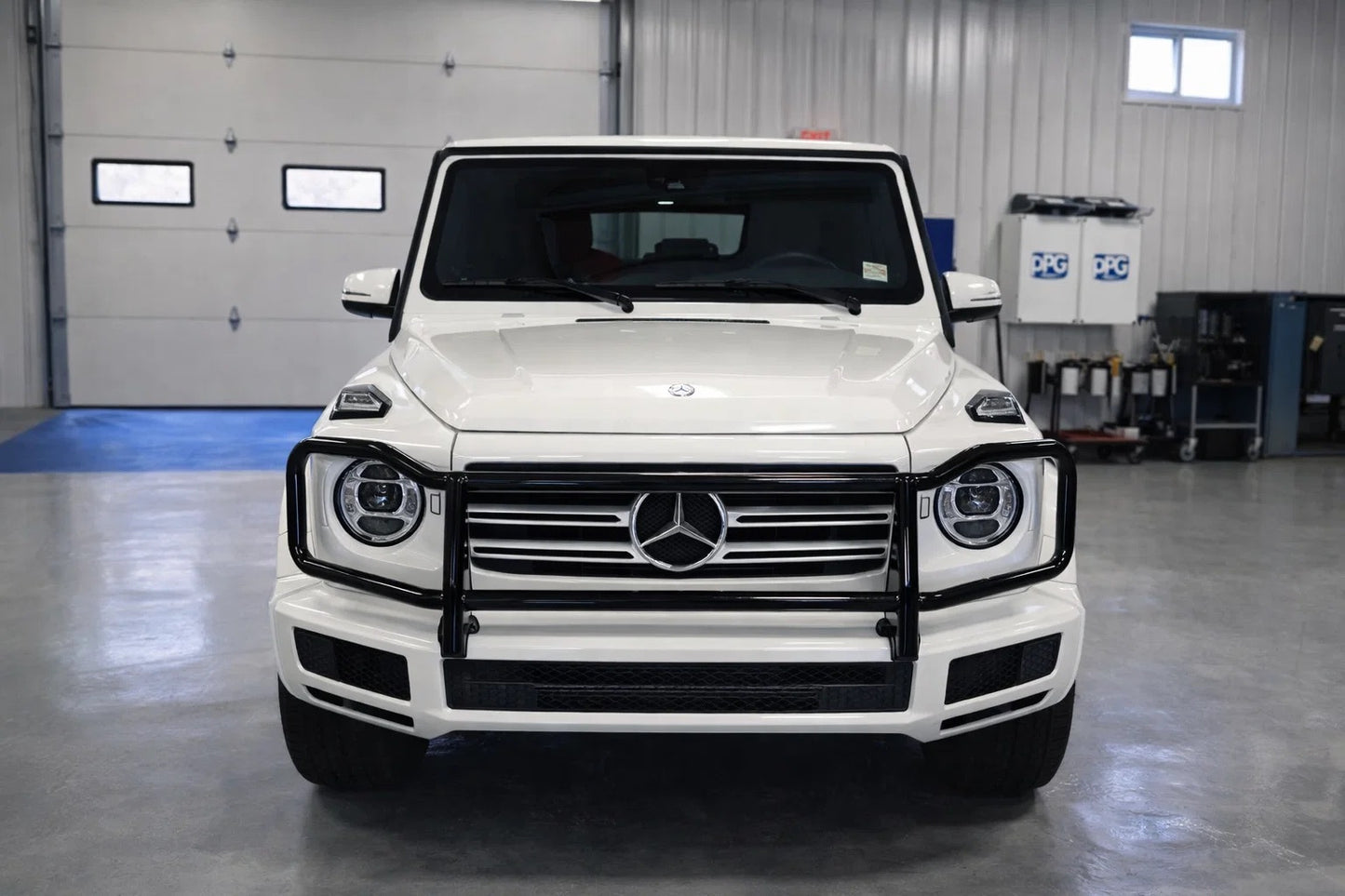 Front Bumper Guard Type-2 (2018-2024) for Mercedes G сlass W463 2018-2024 - image 1