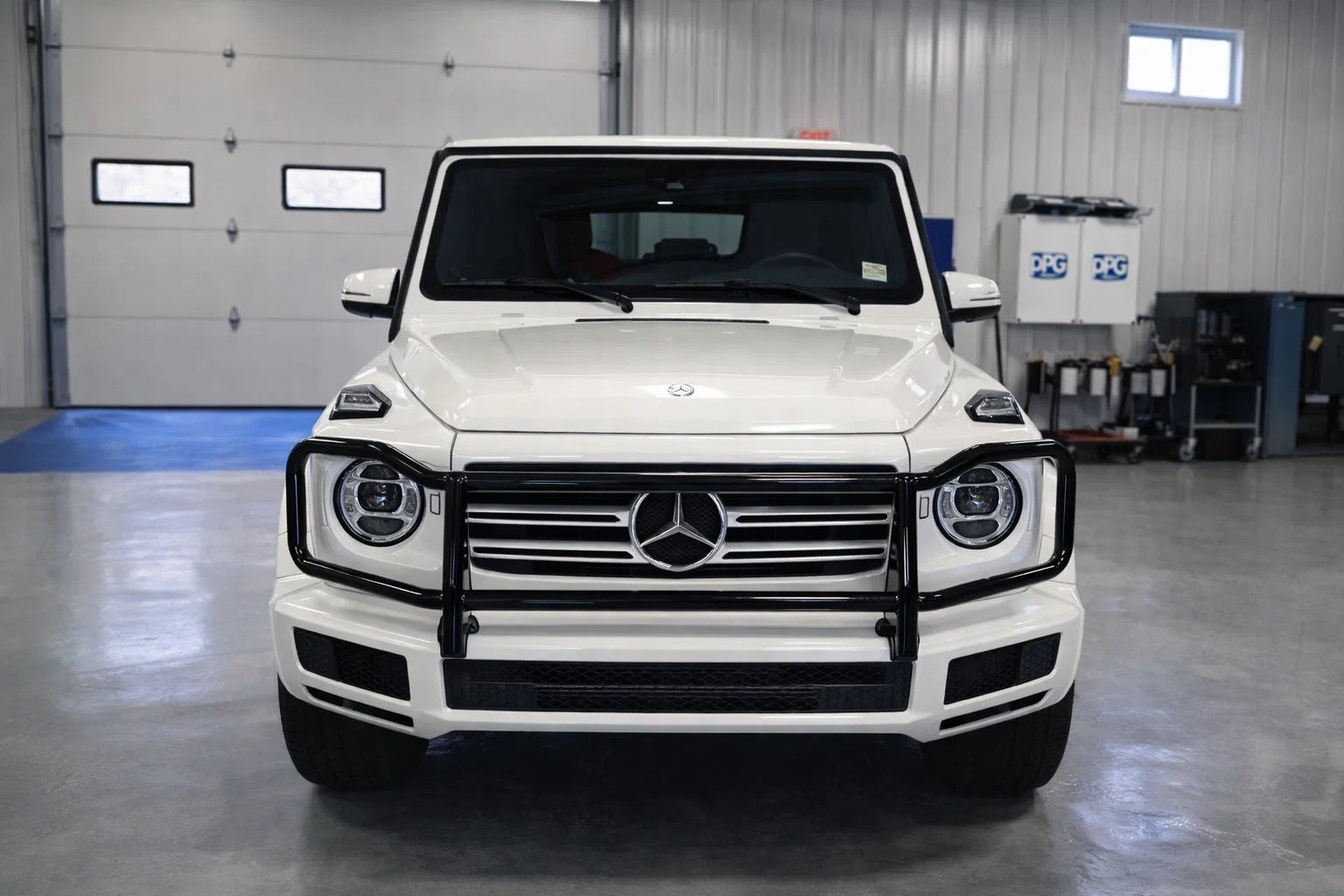 Front Bumper Guard Type-2 (2018-2024) for Mercedes G сlass W463 2018-2024 - image 1