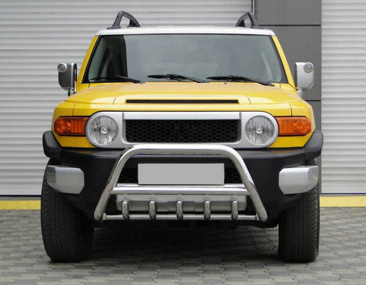 The WT003 bumper guard (stainless) for Toyota FJ Cruiser - Reelken Auto
