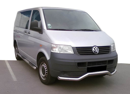 Lower lip wave ST007 (stainless) for Volkswagen T5 Transporter 2003-2010 - Reelken Auto