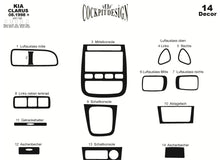 Dashboard Trim Covers for Kia Clarus 1996-2001 - image 1