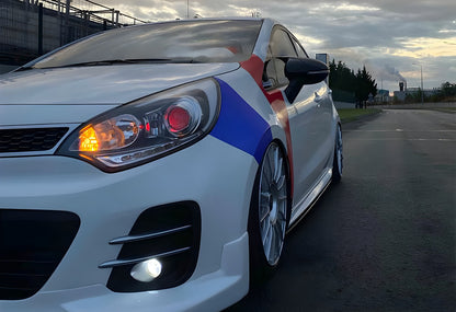 BMW-Style Mirror Covers (with Turn Signal, 2 pcs) for Kia Rio 2012-2017 - image 9