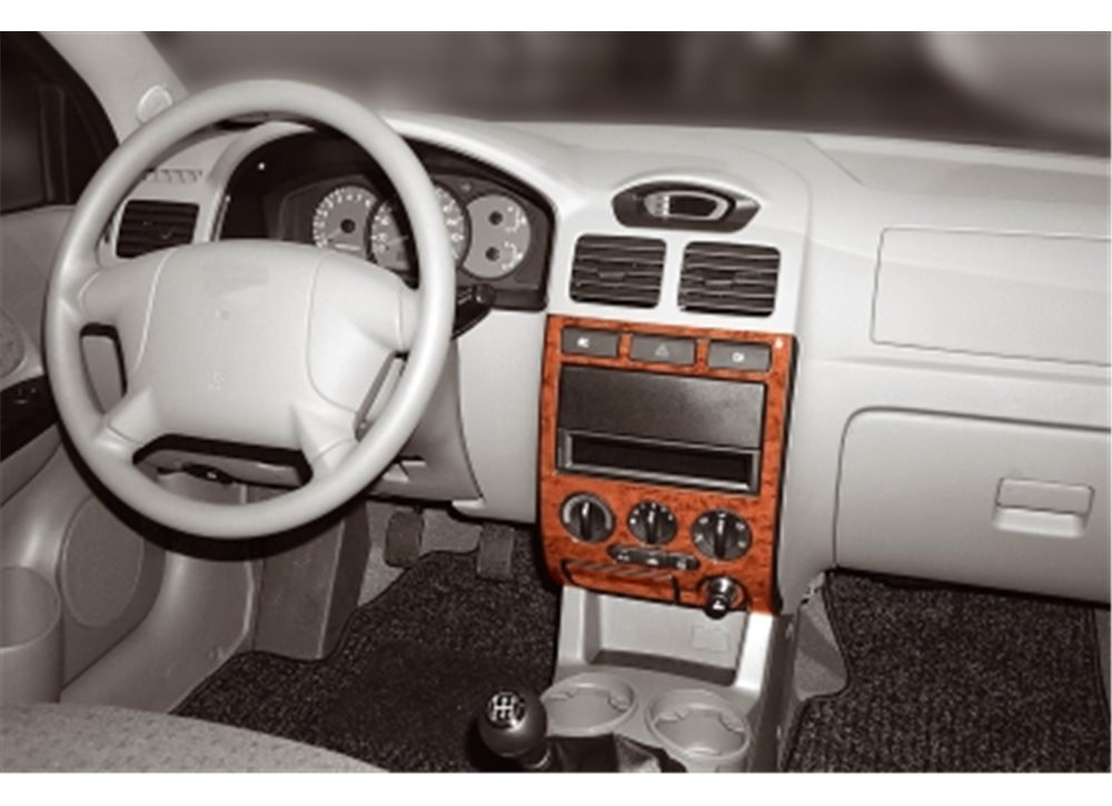 Panel overlay (2002-2005) for Kia Rio 2000-2005 - image 2