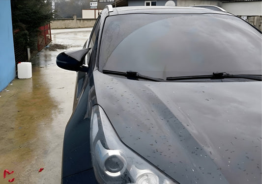 Covers for mirrors BMW-Style (With rotation, 2 pcs.)  for Kia Sportage 2015-2021 - image 1