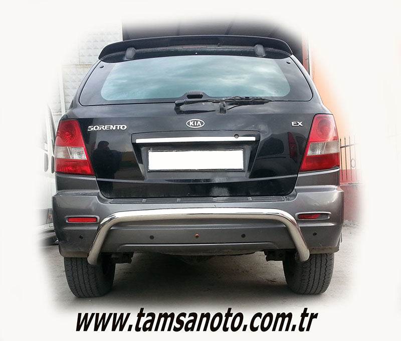 Rear arc (stainless steel). for Kia Sorento I BL 2002-2009 - Reelken Auto