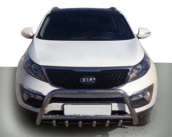 Bull Bar WT003-1 (Stainless Steel) for Kia Sorento II XM 2009-2014 - image 1