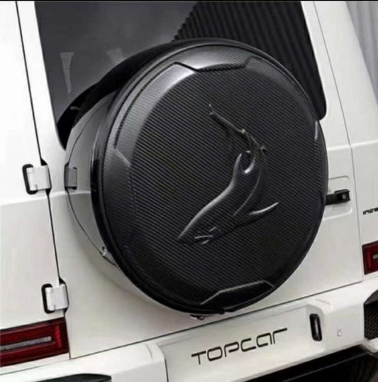 Spare Wheel Cover Topcar-Style (Carbon) for Mercedes G сlass W463 1990-2018 - image 1