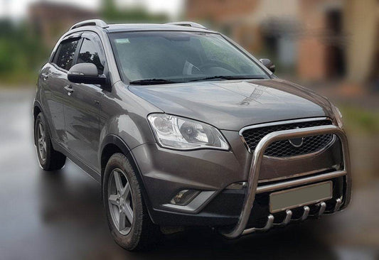 Kengurâtnik F1-40 (stainless) for SsangYong Korando 2010-2019 - Reelken Auto