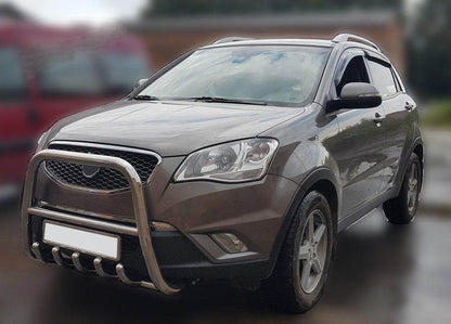 Kengurâtnik F1-40 (stainless) for SsangYong Korando 2010-2019 - Reelken Auto