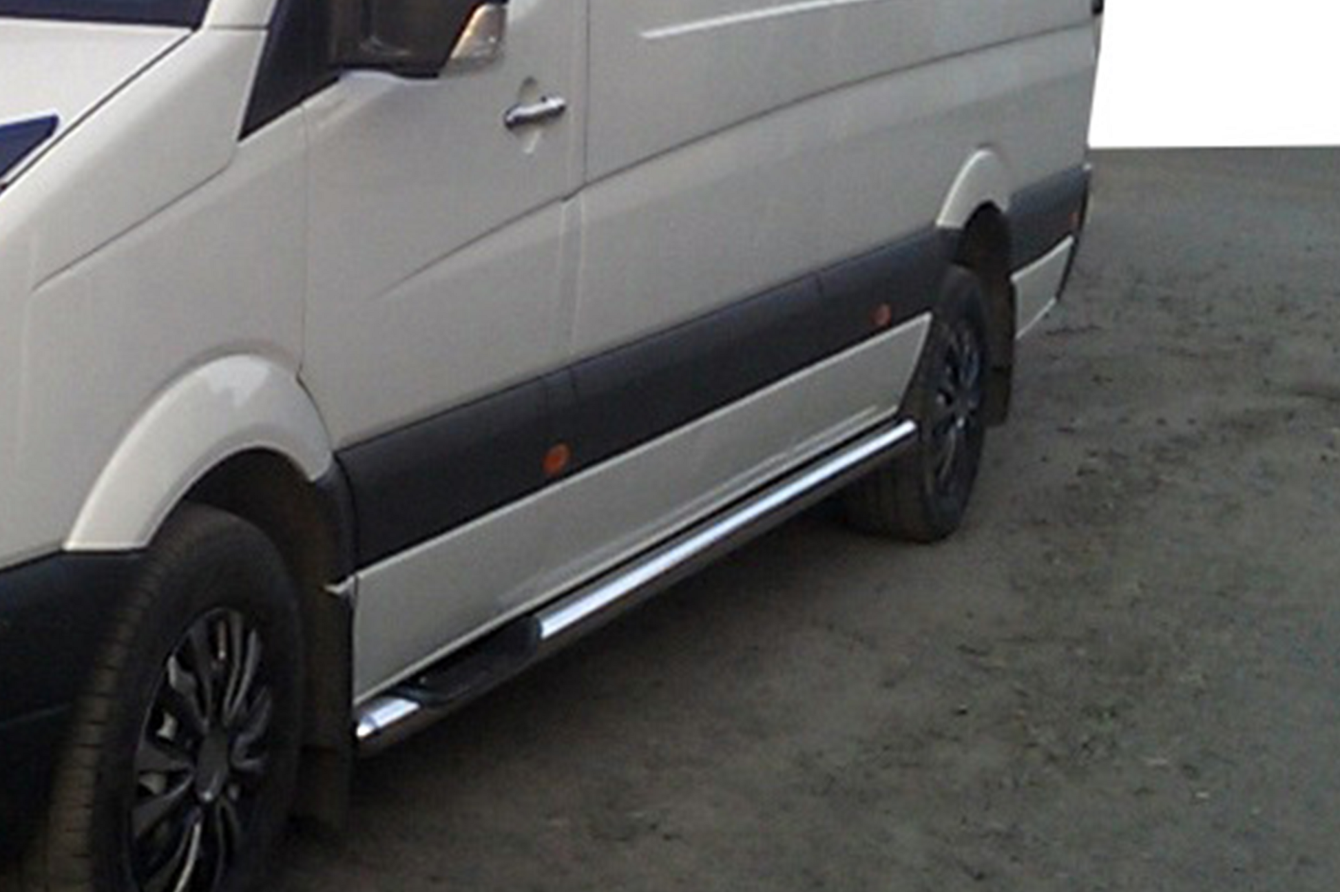 Side Bars (2 pcs, Stainless Steel) for Volkswagen Crafter 2006-2016 - image 7