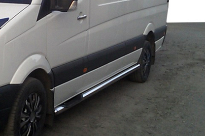 Side Bars (2 pcs, Stainless Steel) for Volkswagen Crafter 2006-2016 - image 7