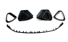 Fog light grilles with front skirt (2 pcs, Black) for Audi Q3 2019- - image 2