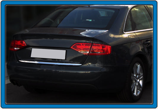The edge of the trunk (sedan, stainless steel.) for Audi A4 B8 2007-2015 - image 1