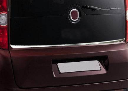 Cover the bottom edge of the rear window (stainless) for Fiat Doblo II 2010-2022 - Reelken Auto